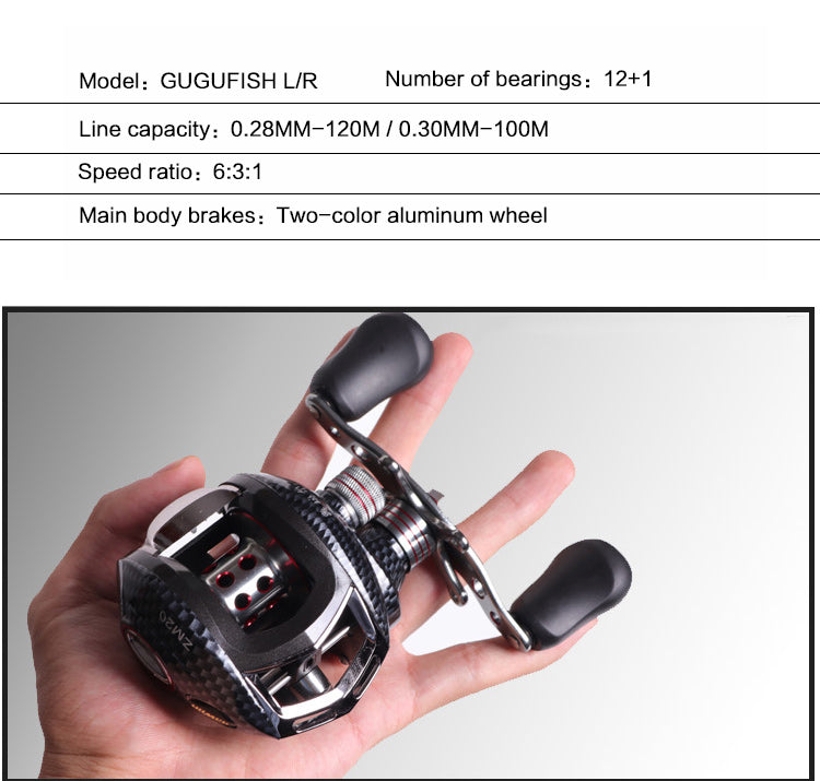 Raistar water drop wheel double centrifugal reel