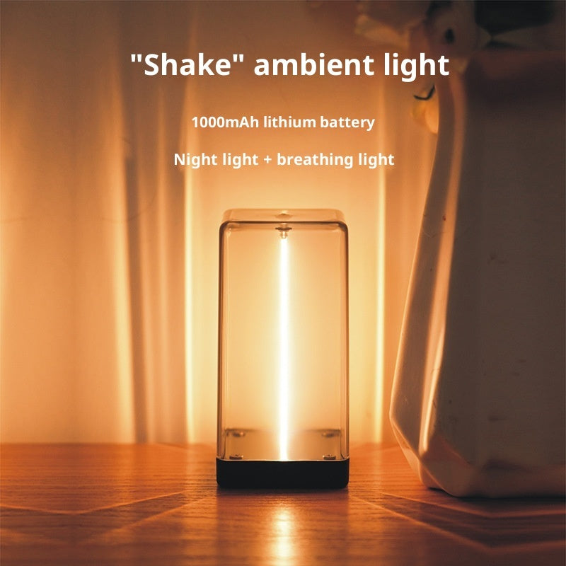 Charging Quantum Wire Atmosphere Small Night Lamp Bedroom Bedside Lamp - globaltradeleader