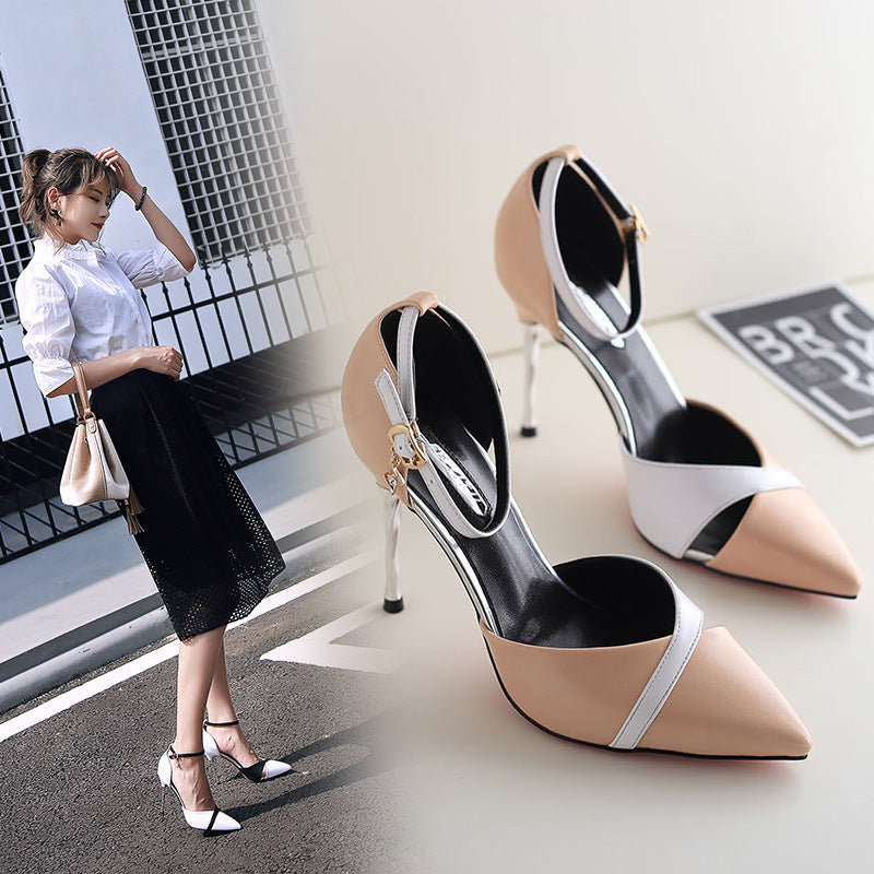 Women's pointed toe stiletto shoes - globaltradeleader