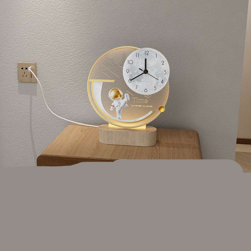 Light Luxury Style Desk Clock Desktop