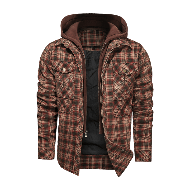 Men Warm Jacket Fleece Thick Autumn Winter Detachable Hoodies Jackets Men Slim Fit Men Clothing