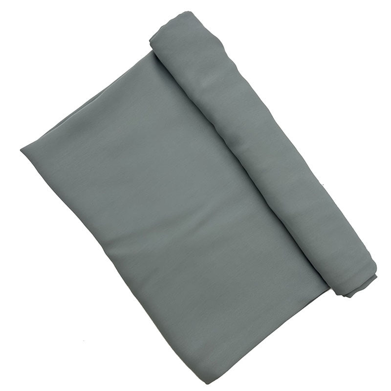 Women's Satin Chiffon Pleated Scarf