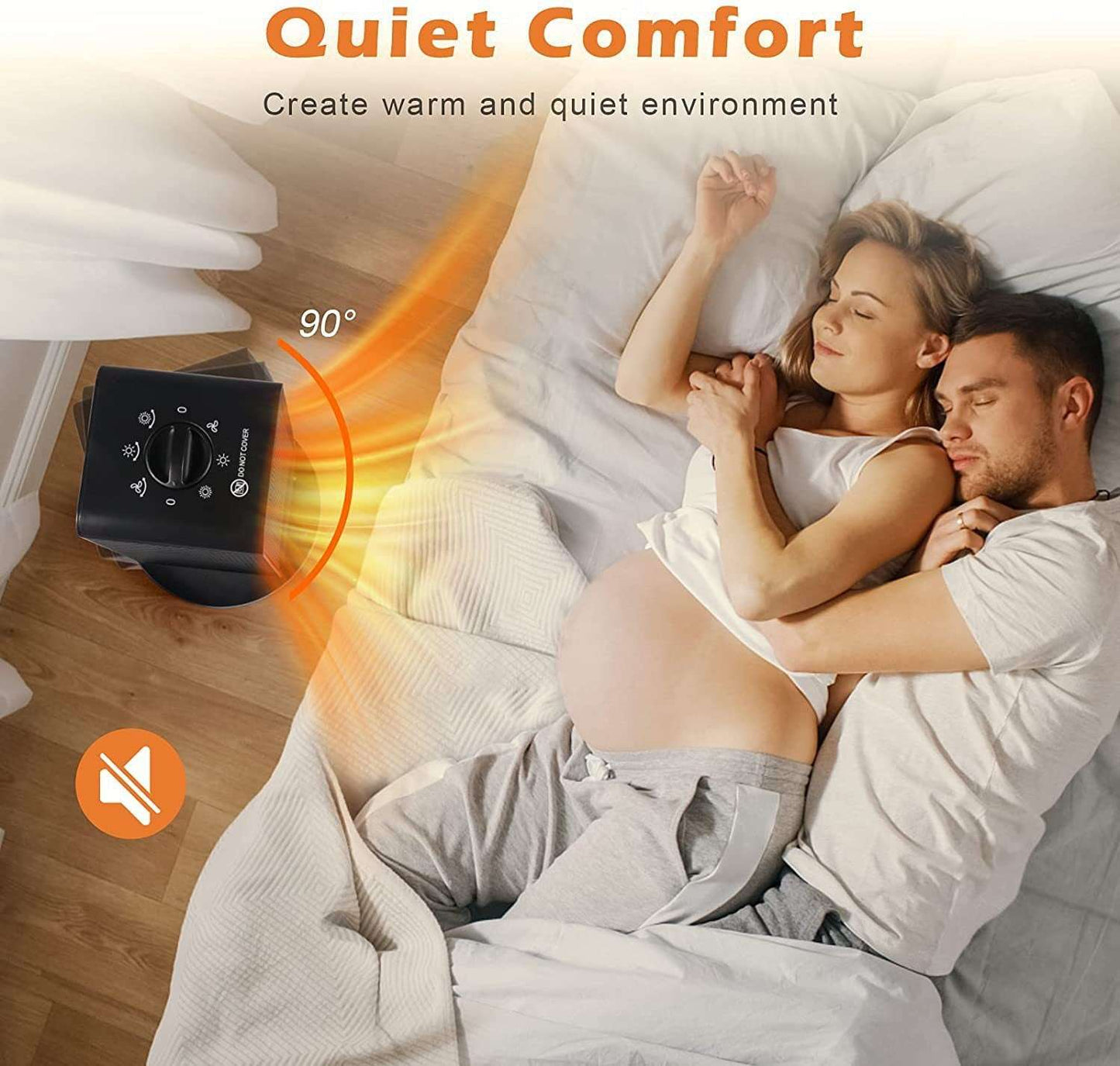 Household Vertical Shaking Head Heater Knob Type - globaltradeleader