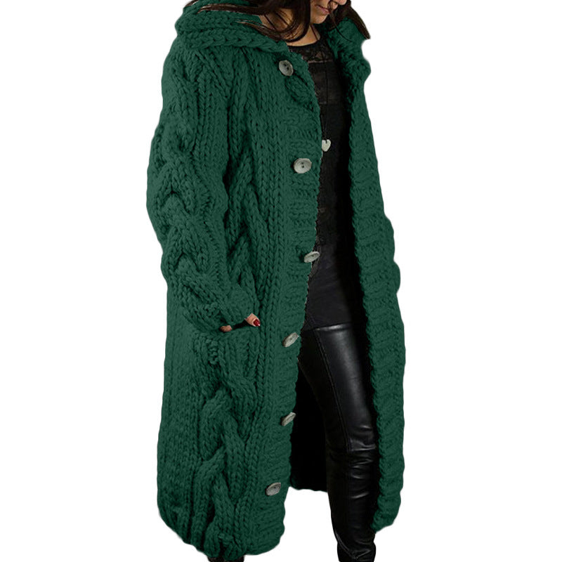 Women's Cardigan Plus Size Sweater Coat - globaltradeleader