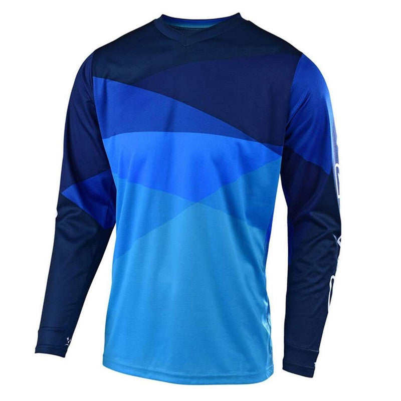 Mountain Bike Cycling Jersey Jacket Men's Long-Sleeved Off-Road Motorcycle Shirt