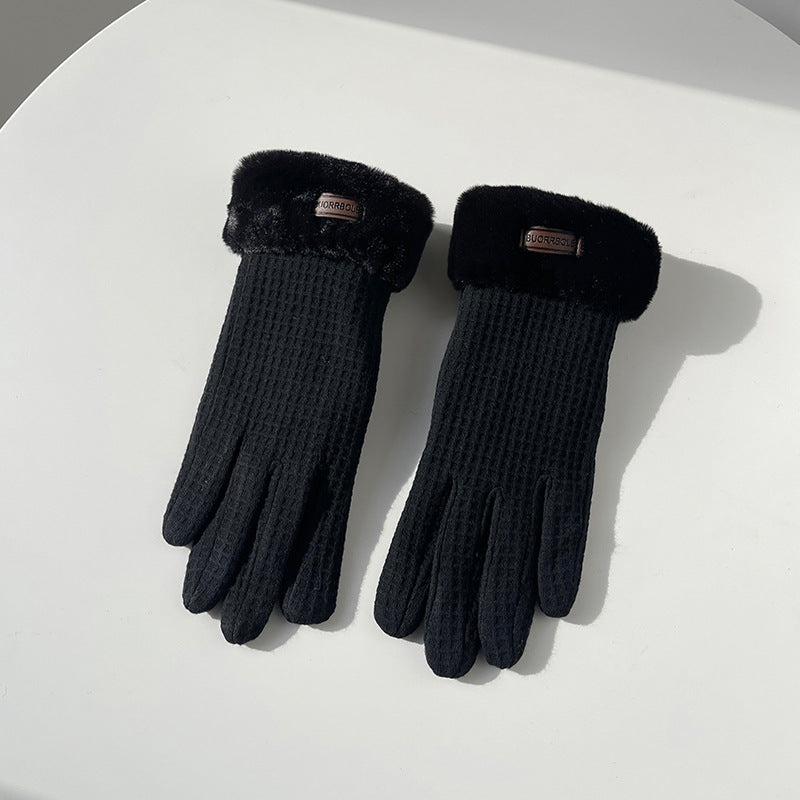 Winter Women's Thick Warm Touch Screen Gloves - globaltradeleader