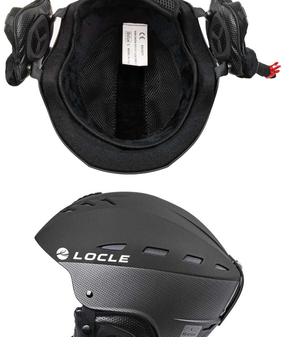 Men's And Women's Warm And Anti-collision Snow Helmets