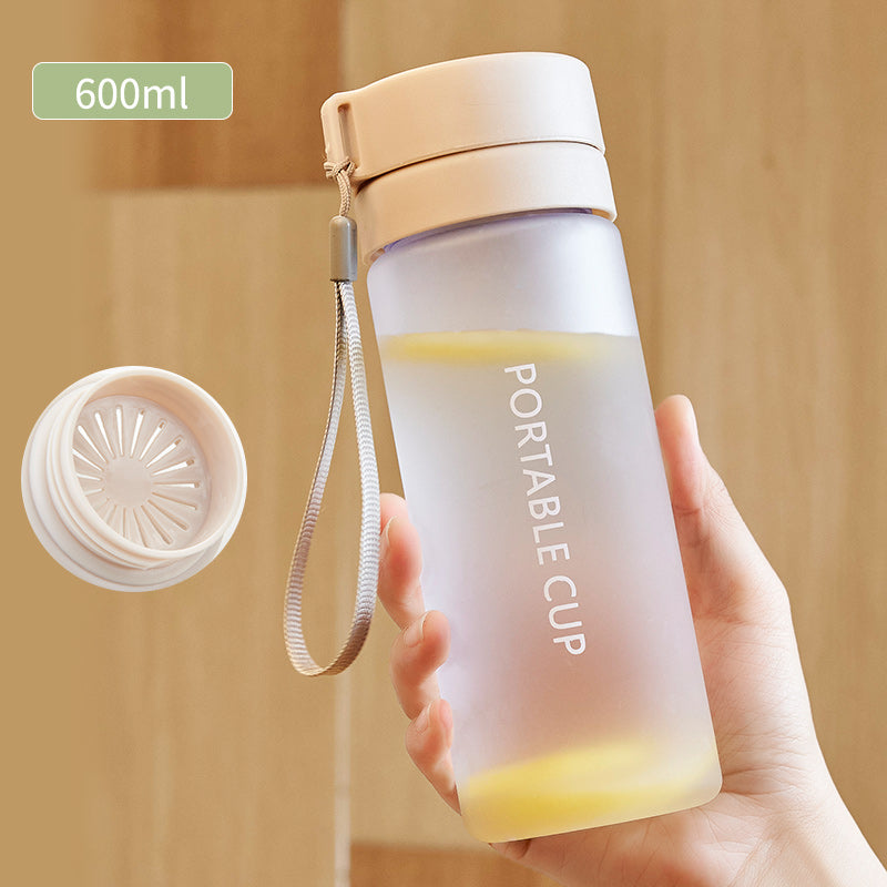 Temperature Resistance Simple Anti Fall With Scale Transparent Plastic Cup