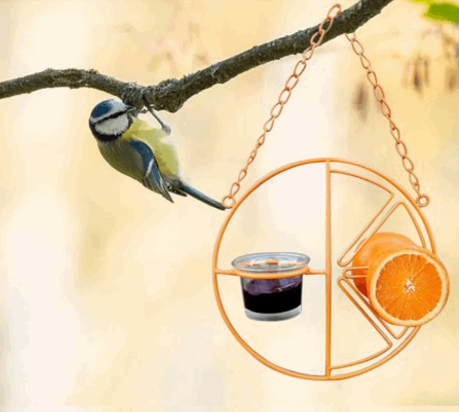 Hanging Metal Bracket For Outdoor Feeding Of Hummingbirds