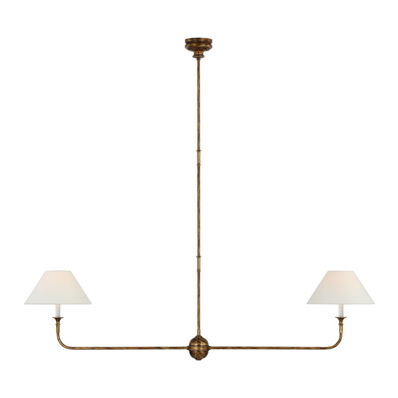 All Copper Living Room Chandelier American Simple Design - globaltradeleader