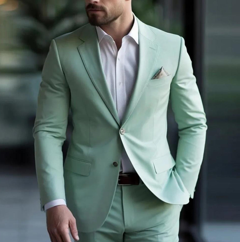 Suit Banquet Wedding Groomsman Suit Suit Two-piece Suit - globaltradeleader