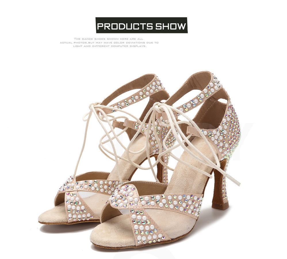 Diamond Latin Dance Shoes - globaltradeleader