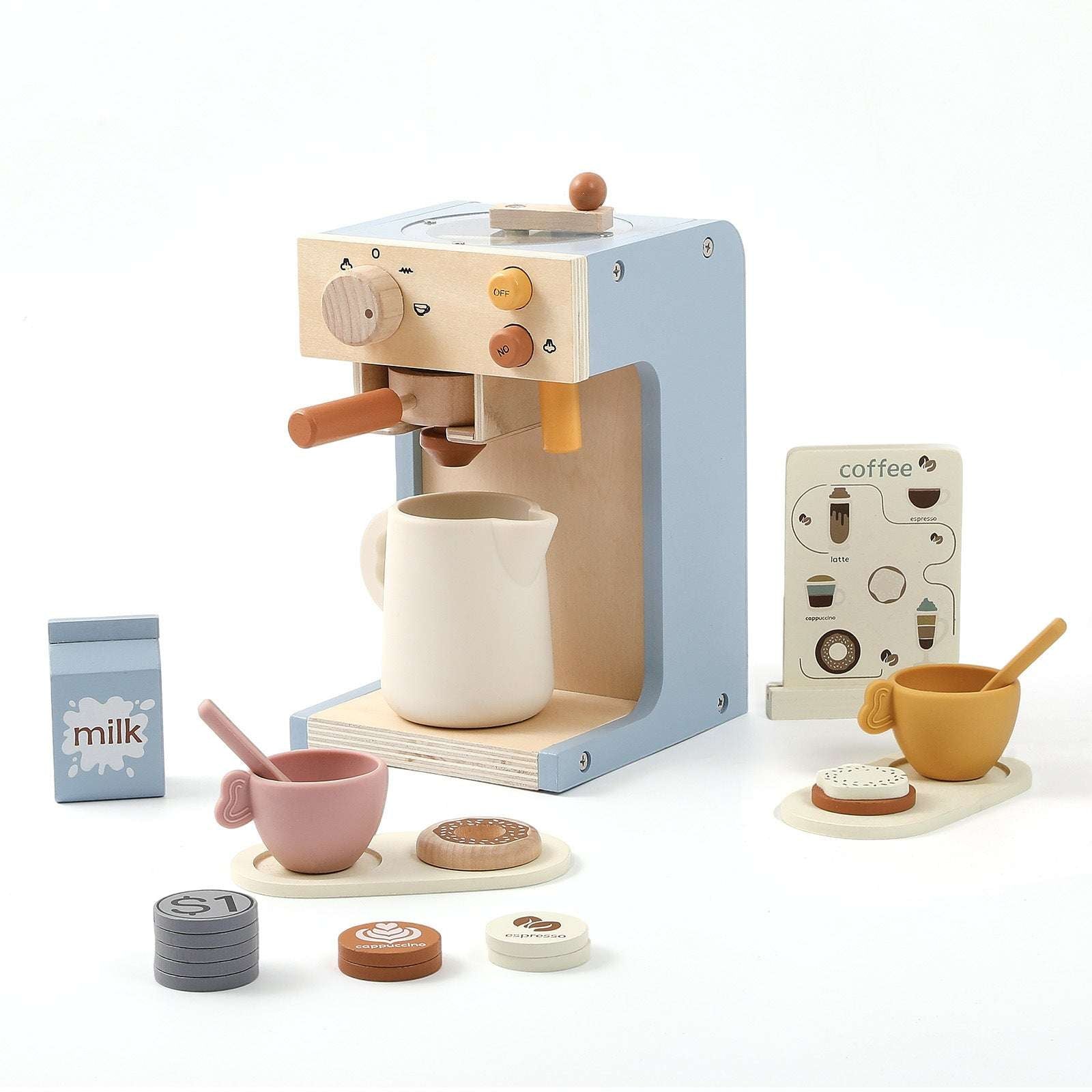 Mini Kitchen Coffee Machine Model Toys - globaltradeleader