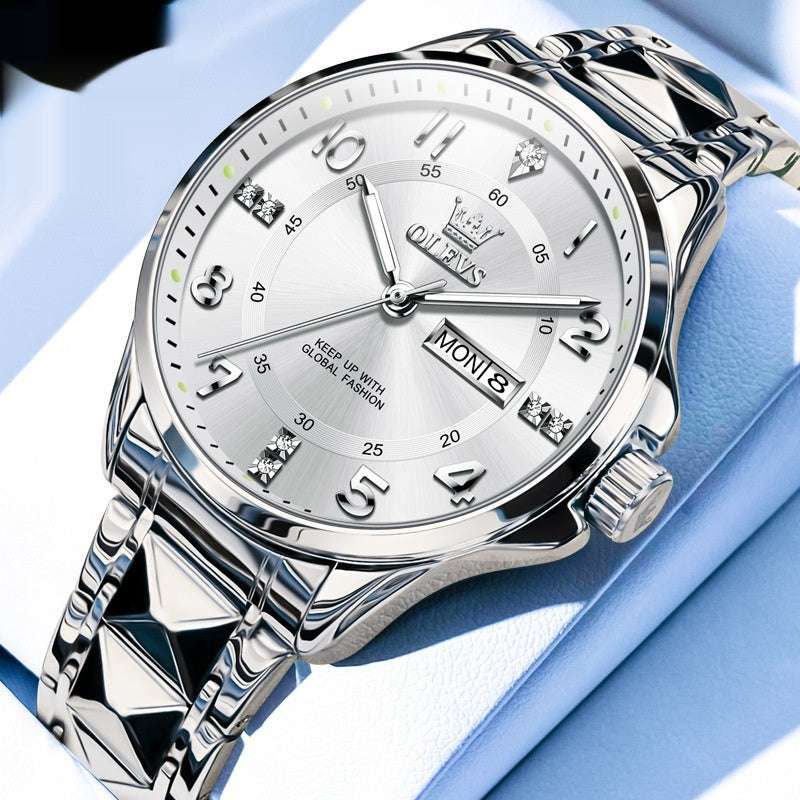 Quartz Simple Casual Couple's Watch Waterproof - globaltradeleader