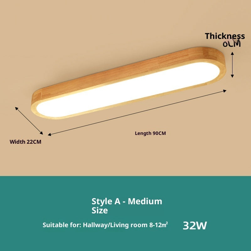 Puzzle Ceiling Lamp Strip Solid Wood Lamp - globaltradeleader