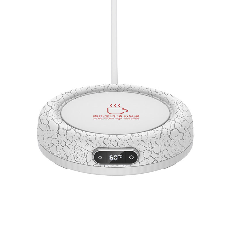 Constant Temperature Cup Warming Holder Intelligent Number Insulated Coaster - globaltradeleader