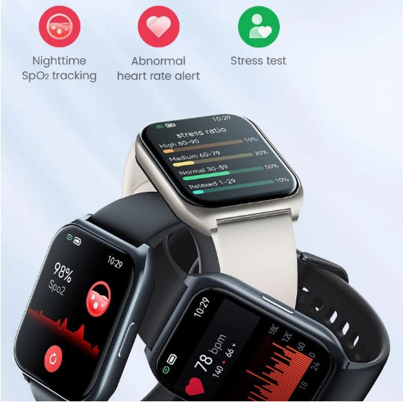 Heart Rate Sleep Monitoring Sports Bluetooth Smart Watch - globaltradeleader