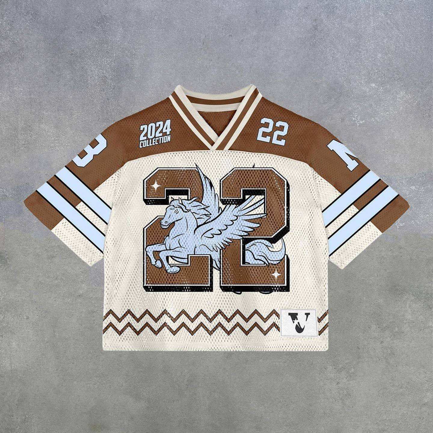 Men's Clothing Casual Round Neck Short Sleeves Digital Printed T-shirt - globaltradeleader