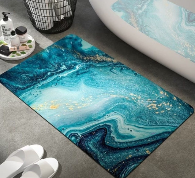 Diatom Mud Soft Entrance Bathroom Absorbent Foot Pad - globaltradeleader