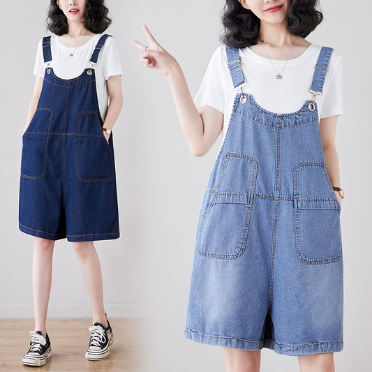 Loose Fitting Fashionable Denim Straps