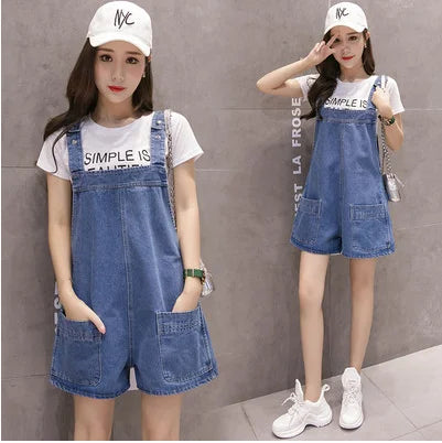 2021 summer new fashion all-match denim shorts - globaltradeleader