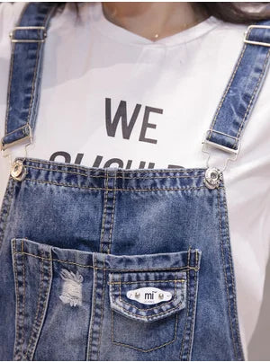 2021 summer new fashion all-match denim shorts - globaltradeleader