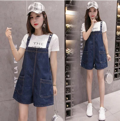 2021 summer new fashion all-match denim shorts - globaltradeleader