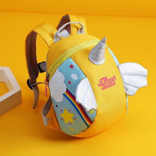 2022 Korean Version Of The New Unicorn Anti-Lost Children's Schoolbag