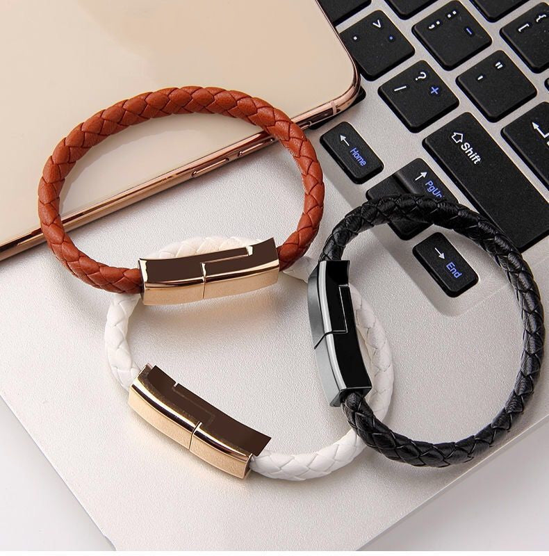 2022 New Bracelet Charger USB Charging Cable Data Charging Cord For IPhone14 13 Max USB C Cable For Phone Micro Cable