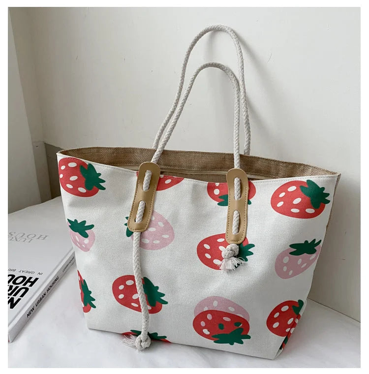 2022 New Trendy Simple Shoulder Bag Net Red Casual Tote Bag Fashion Shopping Bag - globaltradeleader