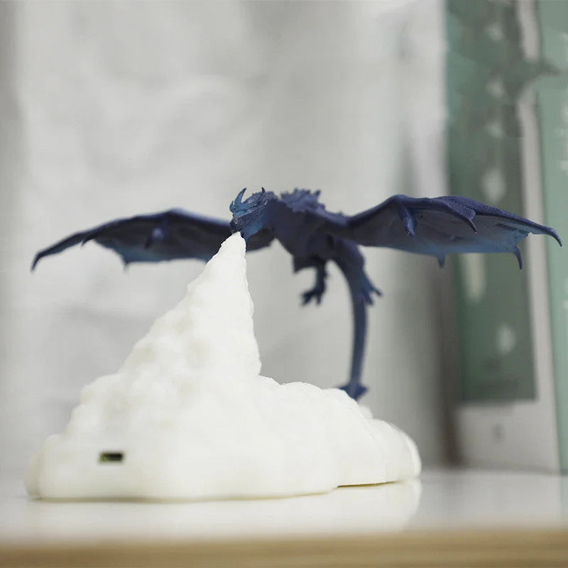 2022 Newest Dropship 3D Printed LED Dragon Lamps As Night Light For Home Hot Sale Than Moon Lamp Night Lamp Best Gifts For Kids - globaltradeleader