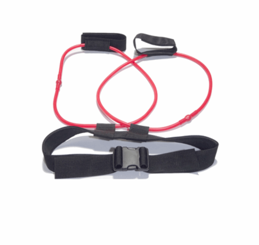Fitness Women Body Butt Band Resistance Bands Adjustable Waist Belt Pedal Exerciser