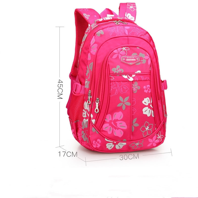 Lightweight schoolbag for girls