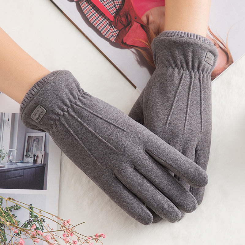 Women's Winter Thicken Thermal Gloves - globaltradeleader