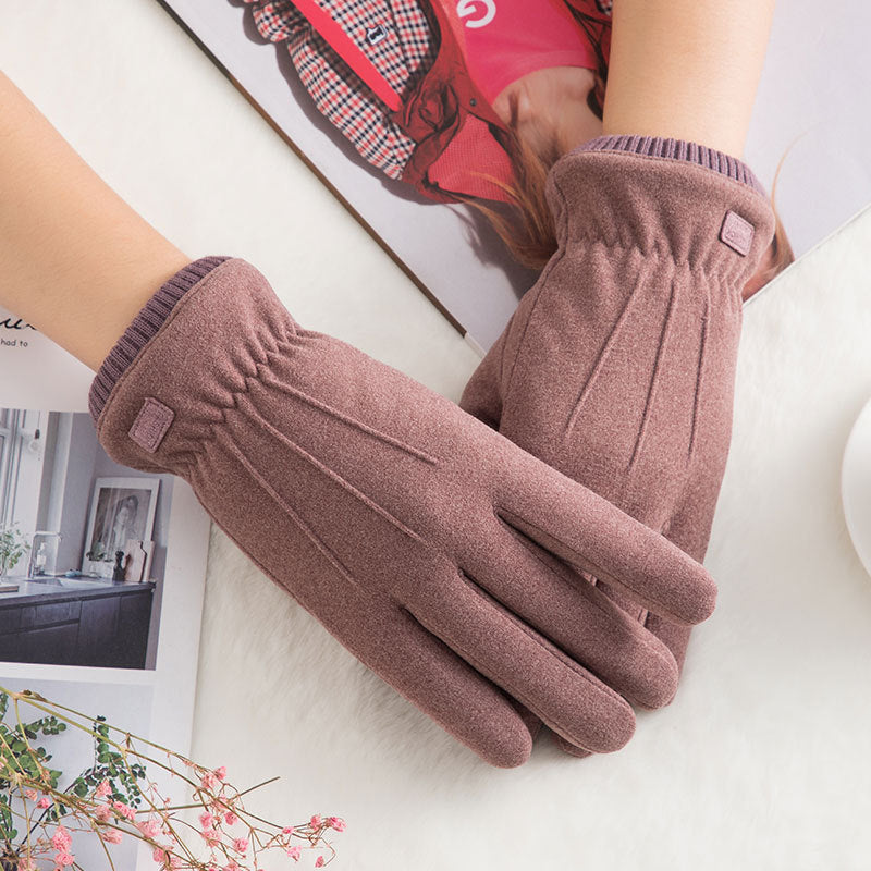 Women's Winter Thicken Thermal Gloves - globaltradeleader