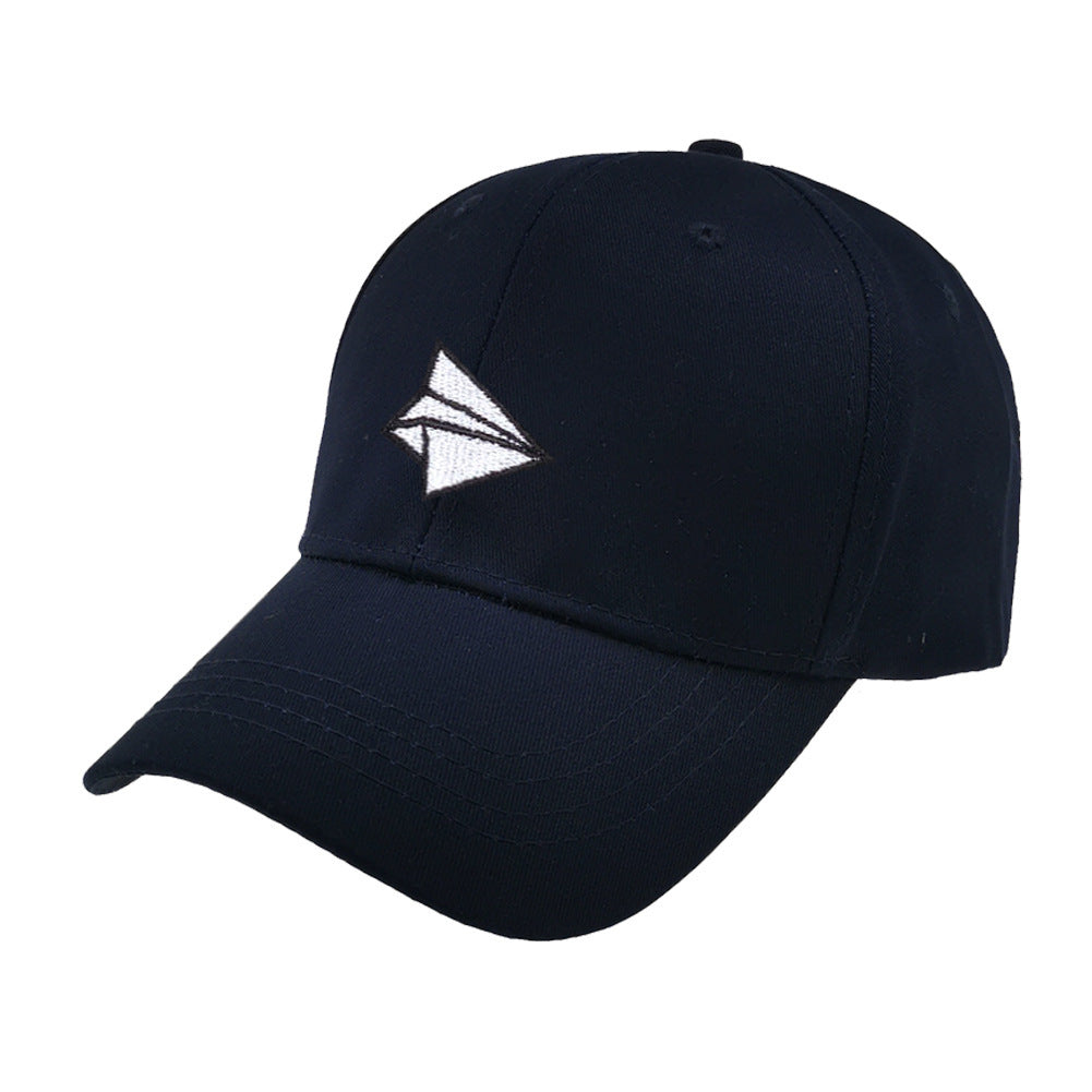Paper airplane embroidery baseball cap - globaltradeleader