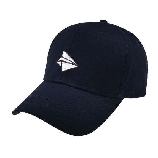 Paper airplane embroidery baseball cap - globaltradeleader