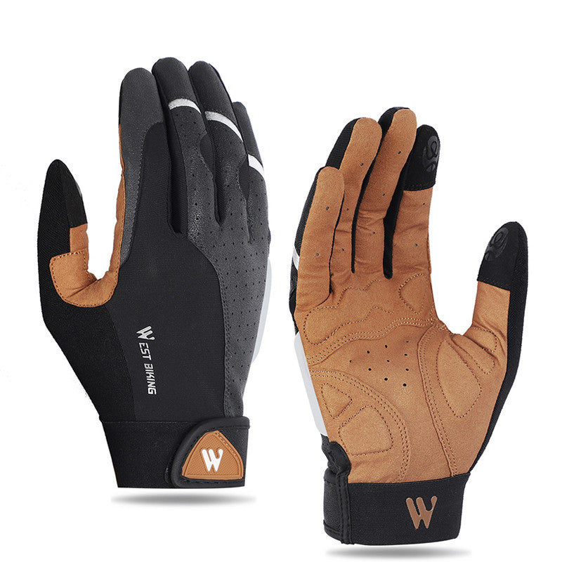 Half-finger touch screen cycling motorcycle bike gloves