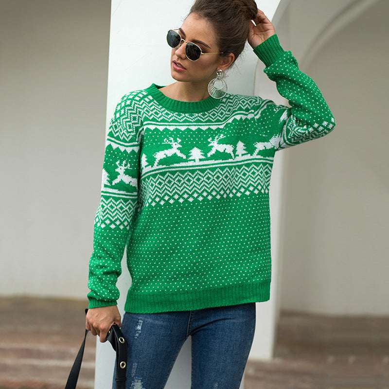 Pullover fawn sweater - globaltradeleader