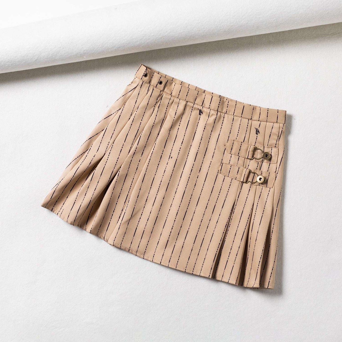 Two-piece Sexy Cut-out Top with Hollow Cheongsam Collar Skirt