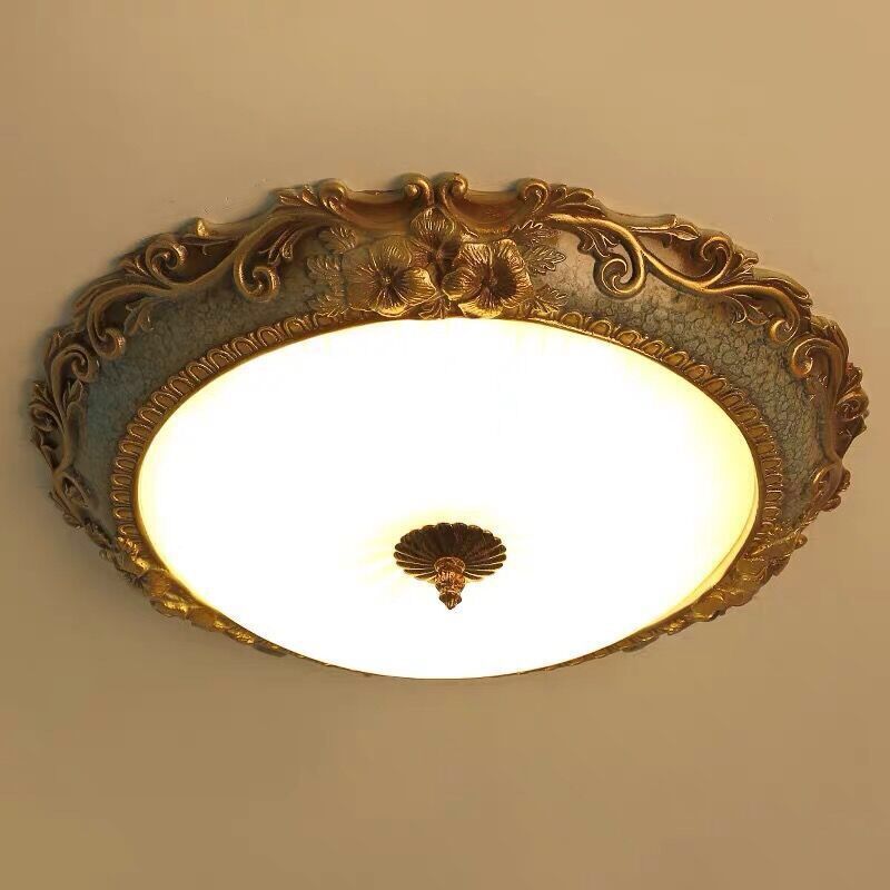 European Style Room Bedroom Ceiling Lamp American Retro - globaltradeleader