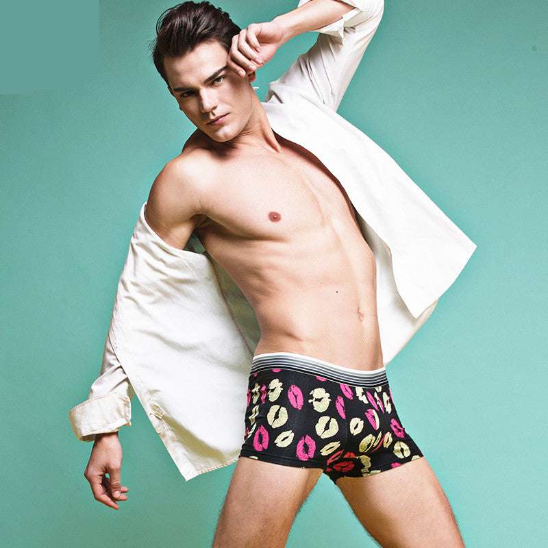 New Men's Fashionable Cartoon Underwear