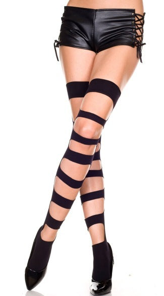 European And American Sexy Performance Wear Matte Patent Leather Shorts Boxers - globaltradeleader