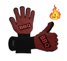 High temperature anti-scalding anti-cut insulation barbecue microwave oven gloves