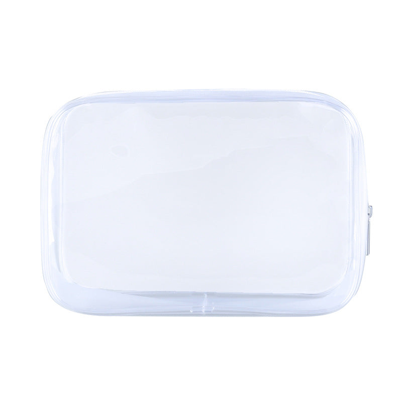 Pvc Travel Cosmetic Bag Large-capacity Transparent Waterproof And Dustproof Storage Bag Portable Portable Health And Epidemic Prevention Packaging