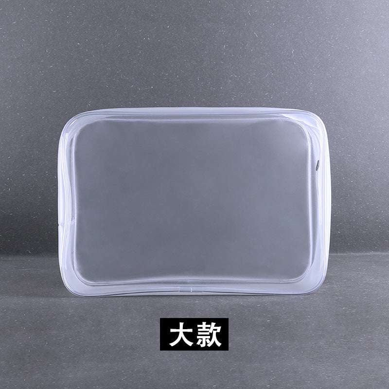 Pvc Travel Cosmetic Bag Large-capacity Transparent Waterproof And Dustproof Storage Bag Portable Portable Health And Epidemic Prevention Packaging