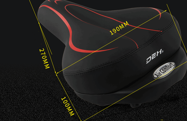 Bicycle seat cushion