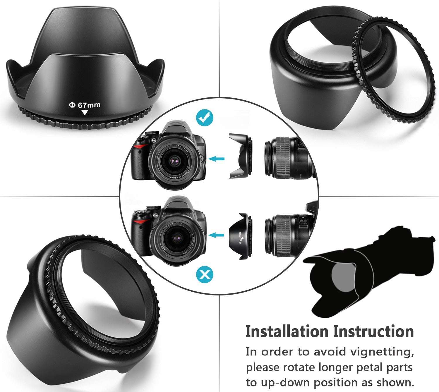NEEWER 67MM COMPLETE LENS FILTER ACCESSORY KIT