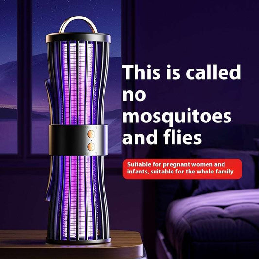 Electric Shock Charging Portable Automatic Purple Light Mosquito Killing Lamp - globaltradeleader