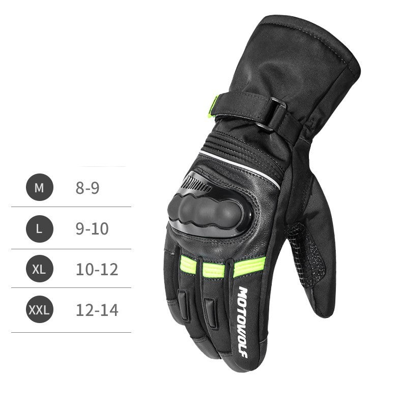 Motorcycle Gloves Fall Proof Windproof And Waterproof In Winter - globaltradeleader